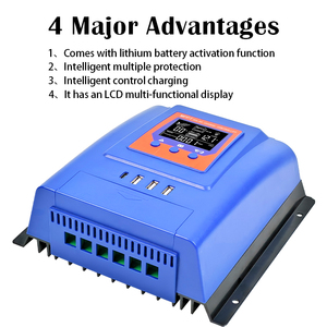 Bộ điều khiển sạc năng lượng mặt trời MPPT hiệu quả với màn hình LCD Tự động chuyển đổi 60A <span class=keywords><strong>40A</strong></span> cho hệ thống năng lượng mặt trời ngoài lưới 12V24V36V48V - Product Image 5