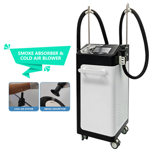 1. Appareil professionnel de refroidissement cutané Zimmer -30 avec évacuateur de fumée et souffleur d'air froid pour traitement laser, réduction de la douleur et dispositif de beauté - Product Image 5
