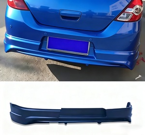 Pour 2008-2010 : Lames latérales avant/arrière, kit carrosserie en plastique ABS, diffuseur, pièces automobiles, nouvelle version améliorée, installation facile - Product Image 3