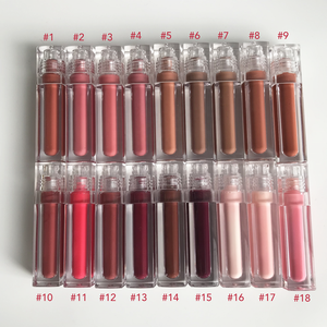 ลิปกลอสขายดี หายาก เนื้อมันวาวแบบกระจก ไม่เหนียวเหนอะหนะ 18 เฉดสี วีแกน บำรุงริมฝีปากชุ่มชื้น - Product Image 6