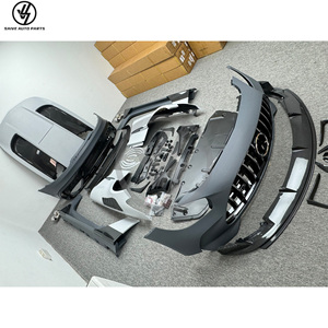 Kits carrosserie en matériau PP style Black Series + carbone sec avec capot et spoiler pour Benz AMG GT GTC GTS 2015-2018 - Product Image 3