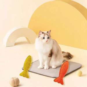 Juguetes para Mascotas al por Mayor, Juguetes para Gatos con Forma de Pez, Juguetes para Masticar para Gatos con Hierba Gatera - Product Image 4