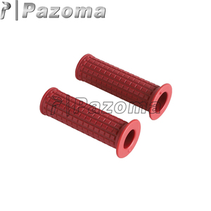 Impugnature per <span class=keywords><strong>moto</strong></span> in gomma antiscivolo <span class=keywords><strong>Vintage</strong></span> retrò per manubrio universale da 25MM/28MM - Product Image 5
