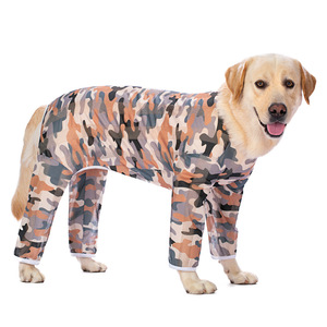 Vêtements pour chiens de compagnie à quatre pattes en maille d'été imprimée <span class=keywords><strong>Labrador</strong></span> Shiba Inu <span class=keywords><strong>Golden</strong></span> <span class=keywords><strong>Retriever</strong></span> pour chiens de taille moyenne et grande - Product Image 3