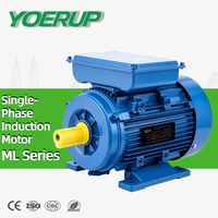 Moteur électrique domestique ML 0,25 kW-5,5 kW 2/4 pôles, à condensateur double valeur, monophasé, asynchrone à induction