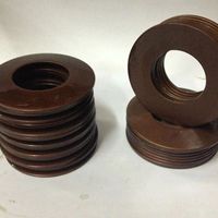 Disc Springs with an Outer Diameter of 40-250 mm Spring Washers, Disc Washers, and Leaf Springs Available in Custom Circular