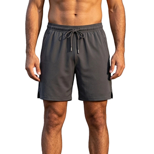 Men's Loose Fit Cargo Shorts Multi-Pockets Quick Dry Tactical Pants for Outdoor Hiking with Custom Screen Printing Logo Service - Product Image 1