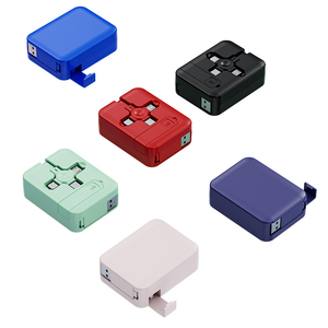 Biểu Tượng Tùy Chỉnh 66W USB5-in-1 Nhanh 1M Có Thể Thu Vào Sạc Cáp Cho Điện Thoại Di Động Đôi Loại C Với TPE Áo Khoác Quà Tặng - Product Image 6