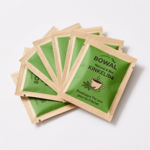 Sachets en papier kraft biodégradables et compostables en PLA de maïs, thermoscellables, petits, écologiques, pour emballage de thé en vrac et herbes aromatiques - Product Image 1