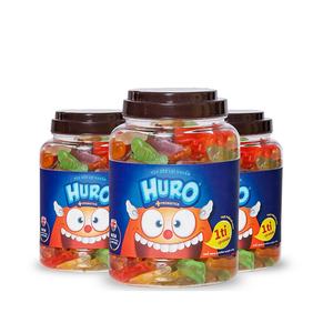 Caramelos de Gelatina Huro al Por Mayor de Alta Calidad con Sabor a Frutas, Bolsa de 100gr - Product Image 2