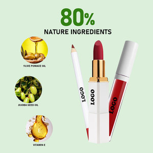 OCHAIN Nouvelle Usine Personnalisez Votre Propre Logo Marque Privée <span class=keywords><strong>Kit</strong></span> De Lèvres Vegan - Product Image 5