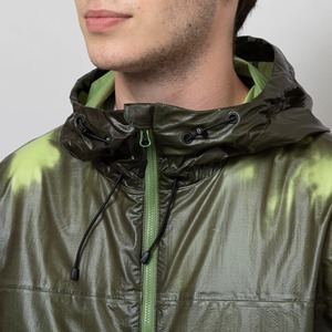 Tùy chỉnh nhiệt phản ứng khoe áo khoác với kết thúc chịu nước hàn & ghi âm vỉa thông gió trở lại ách hai chiều dây kéo - Product Image 4