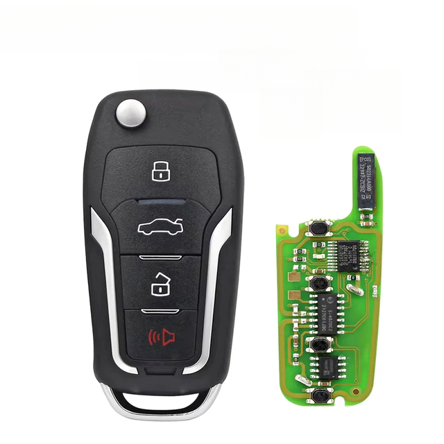 Xhorse VVDI XNFO01EN Wireless Universal Remote Key with XNP Chip for Ford Style Flip Car Key for VVDI Tool English Version