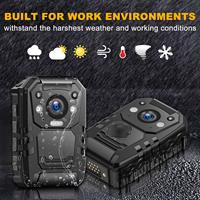 Cámara de Video de Bolsillo CammPro I826 Pro GPS 36MP 4K Resistente al Agua con Control Remoto, Diseño Duradero, Almacenamiento de 32G/64G/128G