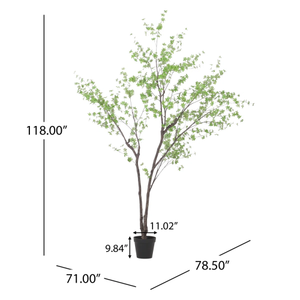 Entrepôt USA – Édition Été 2026 : Promotion Exceptionnelle sur l'Arbre Artificiel de 300 cm de Haut – Zéro Entretien, Aménagement Paysager Stable - Product Image 6