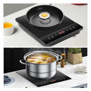 COOKTOP hộ gia đình cảm ứng nồi 2000W Điện nấu ăn HOB điều khiển cảm ứng CE giấy chứng nhận điện bếp cảm ứng - Product Image 3