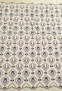 <span class=keywords><strong>Tissu</strong></span> en coton coréen <span class=keywords><strong>de</strong></span> haute qualité avec dentelle brodée, motifs colorés en <span class=keywords><strong>point</strong></span> <span class=keywords><strong>de</strong></span> <span class=keywords><strong>croix</strong></span>, <span class=keywords><strong>tissu</strong></span> en coton brodé avec dentelle - Product Image 6