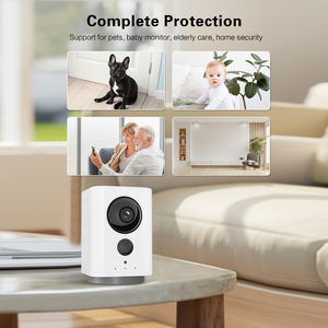 Caméra <span class=keywords><strong>de</strong></span> sécurité intérieure sans fil rechargeable 2K avec 360° °   Caméra <span class=keywords><strong>de</strong></span> surveillance pour bébé/animal <span class=keywords><strong>de</strong></span> compagnie avec vision nocturne, audio bidirectionnel et fonction pan/tilt - Product Image 4