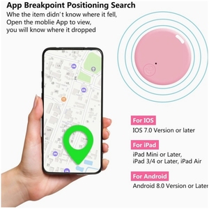 Xách tay thời gian thực <span class=keywords><strong>GPS</strong></span> Pet Tracker thông minh chống mất thiết bị với iOS & Android khả năng tương thích chống nước (15 mét) - Product Image 6