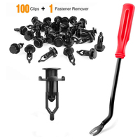 Attaches de Rivet en plastique automatiques d'usine attache de carrosserie automobile Clip de poussée pour pare-chocs de voiture Clips de fixation automatiques universels