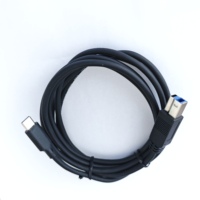 Convertidor de Puerto Cuadrado USB 3.0 Portátil, Adaptador de Cable Tipo C Macho a USB-B Macho para Computadora Portátil, Impresora, Escáner, Copiadora