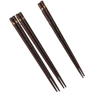 Japanese Style Eco-Friendly Dishwasher Safe <b>Reusable</b> Personalized Wedding Favor 23 cm Contemporary Sakura Wood Sushi <b>Chopsticks</b> - Product Image 1