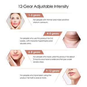 Appareil de lifting du visage en forme de U à micro-courant, 6 modes, raffermissant la peau, anti-rides, brûleur de graisse, réducteur d'œdème, masseur de beauté - Product Image 5