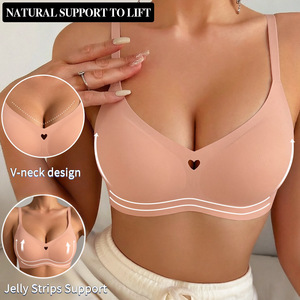 Sujetador Deportivo Sin Costuras Layies, Sólido, Ligero, Transpirable, Versátil, con Efecto Push-Up para Mujer, para Todas las Temporadas - Product Image 2