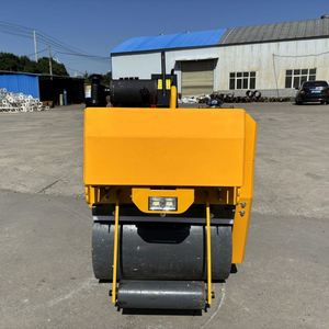 Compactador vibratorio de tambor simple o doble, rodillo de carretera, rodillo de asfalto, precio de maquinaria de construcción de carreteras - Product Image 4