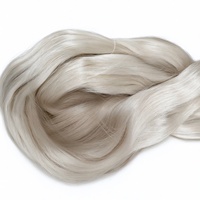 Fil de Soie Brute de Mûrier 100% 20/22D, Filamenté, Filé à Anneaux, Écologique pour la Couture, le Tricot, le Tissage et la Broderie