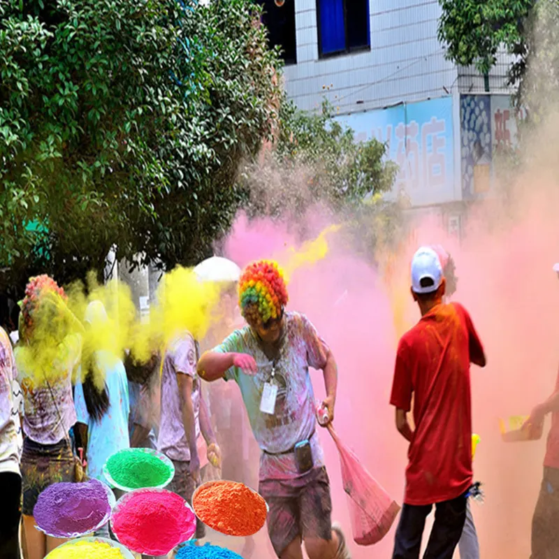 OEM no tóxico género revelar Baby Show fiesta suministro azul Rosa Holi polvo colorido