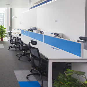 Scrivania da Ufficio Moderna Personalizzata, Scrivania Direzionale Bianca, Scrivania per Computer - Product Image 4