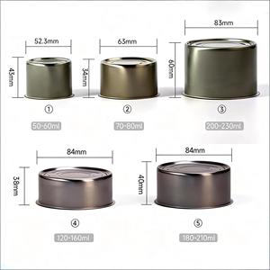Latas de Hojalata Premium al por Mayor |   Empaque Personalizado con Logotipo para Caviar de Sardina y Alimentos para Mascotas con Acabado Brillante - Product Image 6