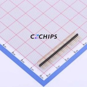 X1311WR-33J-C26D40 Pin Header Bent Lead Through Hole,P=1.27mm Connector 1x33P 1.27mm 1.27mm Pin Header - Product Image 1