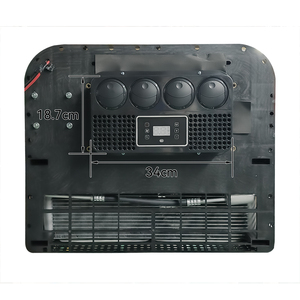 <span class=keywords><strong>Système</strong></span> de <span class=keywords><strong>climatisation</strong></span> de toit portable 12/24/48/72V DC classique pour voitures, camions et camping-cars, R134a, faible bruit - Product Image 3