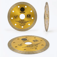 Lame de scie diamantée Turbo Mesh 105 mm 115 mm pour carrelage, granit, marbre, disque de coupe haute précision sec/humide