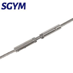 Drahtseil Kreuz clip 2/3/4/5/6/8/10mm Gewinde bolzen Spannung Hands ch raube Klemme Ende Anschluss klemme mit Sechs kant Maden schraube Schrauben - Product Image 5