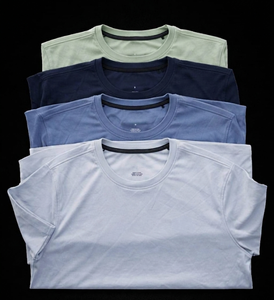 Camisetas de Algodón Lisas Premium para Hombre, Directo de Fábrica, Camisetas Suaves al por Mayor para Impresión, Personalización, Marca Privada y Uso Diario - Product Image 1