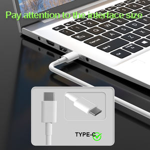 อะแดปเตอร์ USB C แม่เหล็ก90องศา140W มุมซ้ายขวา USB-C ตัวผู้ไปยังตัวเมีย40Gbps เชื่อมต่อสำหรับ Mac pro/air Tablet - Product Image 2