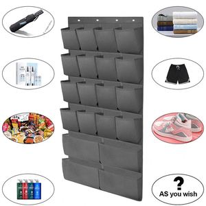 Closet Over the Door <b>Shoe</b> Rack Hanging <b>Shoe</b> Organizer 24 Pockets Clear Over the Door Hanging <b>Shoe</b> Organizer - Product Image 4