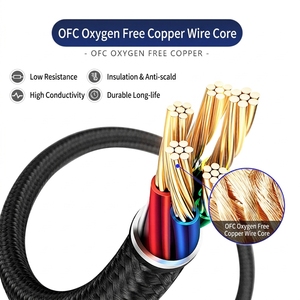 Câble de remplacement de type C pour casque de jeu ASUS ROG <span class=keywords><strong>Delta</strong></span> S, cordon de réparation OFC de 2.5M - Product Image 3