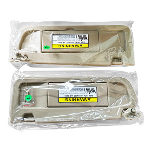 Parasol Sirui con espejo de vanidad, color beige gris, para Honda Civic 8.ª generación 2006-2011, plegable, estilo moderno, fibra de poliéster - Product Image 2