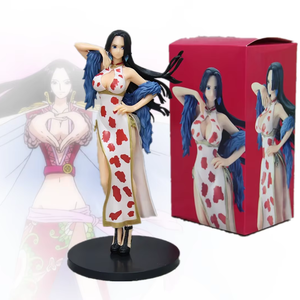 Figurine de collection manga sexy <span class=keywords><strong>Boa</strong></span> <span class=keywords><strong>Hancock</strong></span> en cheongsam, 24 cm, nouvelle, modèle de poupée en PVC, figurine d'anime, statues, jouets pour enfants - Product Image 1