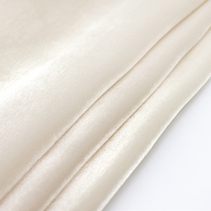 Tissu en satin <span class=keywords><strong>organza</strong></span> lisse et brillant en polyester, léger, uni, respirant, pour vêtements - Product Image 2