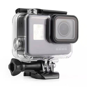 KAMPHO-Étui de protection étanche pour plongée sous-marine, pour <span class=keywords><strong>GoPro</strong></span> <span class=keywords><strong>GoPro</strong></span> 5 6 <span class=keywords><strong>7</strong></span> Hero, noir, pour <span class=keywords><strong>Gopro</strong></span> 5 6 <span class=keywords><strong>7</strong></span> - Product Image 1