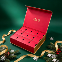 Calendrier de l'Avent vide de Noël à 12 tiroirs pour bijoux, chocolats, bougies – Boîtes en carton et papier pour emballage