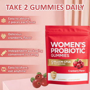 วิตามินโปรไบโอติกแบบกัมมี่สำหรับผู้หญิง แบรนด์ส่วนตัว - Product Image 4