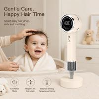 Sèche-cheveux intelligent Torlin pour bébé, professionnel, 200M, détection d'ions, température constante 40°C, pour érythème fessier, moteur DC OEM