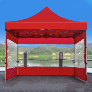 Tenda Iurta 3x3m 3x6m, Tende Pop-Up da Campeggio, Gazebo per Esterni in Offerta, Tenda Padiglione Invernale per Feste con Parete Laterale Trasparente - Product Image 1