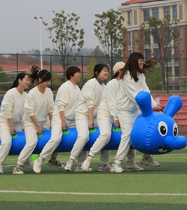 Bateau <span class=keywords><strong>Dragon</strong></span> Gonflable en PVC Durable Personnalisé à 5 Places pour Entraînement sur Terre Sèche, Accessoires pour Étudiants, Activités Parents-Enfants - Product Image 3